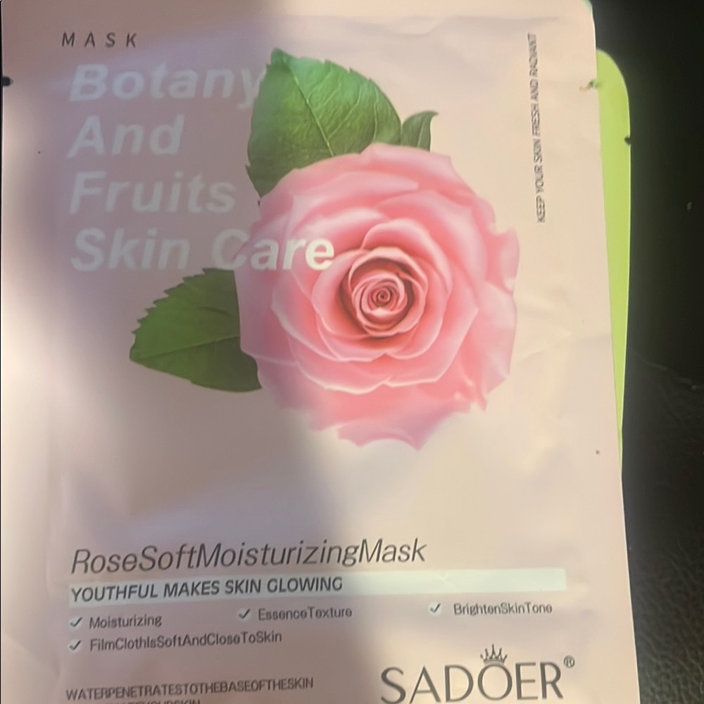 Rose Soft Moisturizing Mask